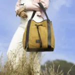 Suede Handbag