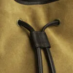 Suede Handbag