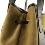Suede Handbag