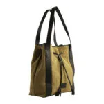 Suede Handbag