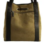 Suede Handbag